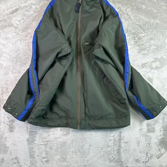 VTG Y2K Abercrombie Performance Jacket Men’s XS Green Full Zip Windbreaker - Picture 4 of 8